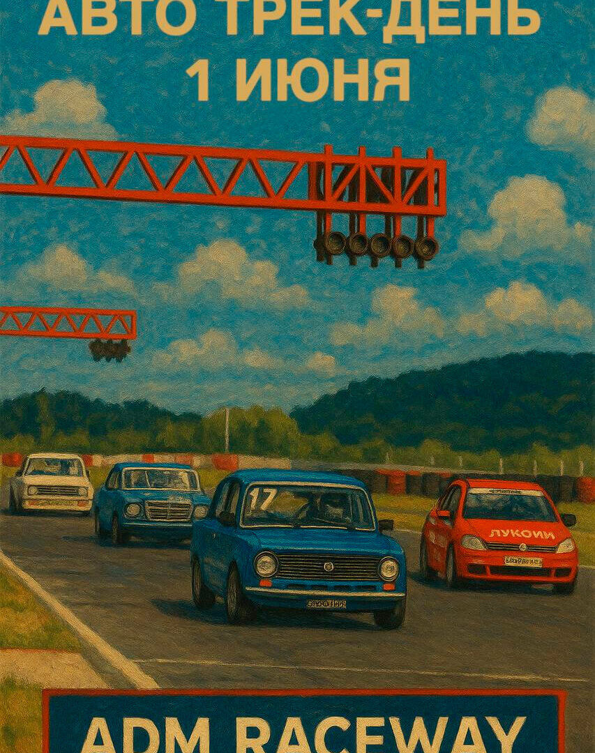 Авто трек-день - 1 июня